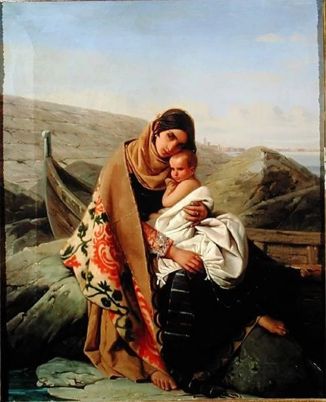 La madre felice, 1834 - Musee Rolin, Autun